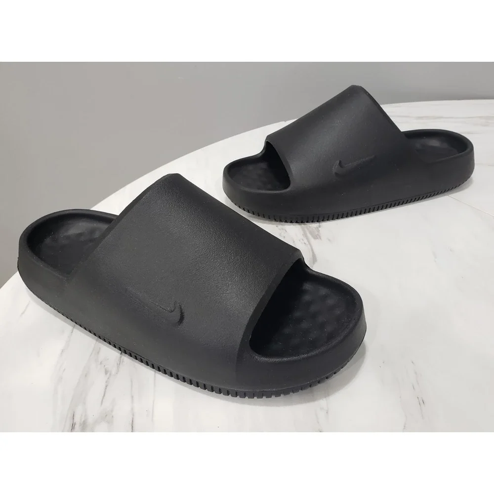 NEW MENS 10 / WOMENS 11 Nike Calm 2.0 Slide Black IB0183-001 SLIP ON SANDALS
